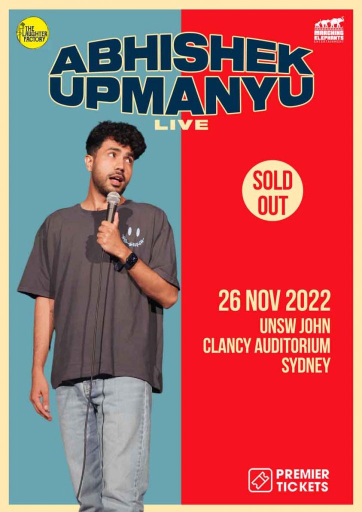 Abhishek Upmanyu Live in Sydney 2022