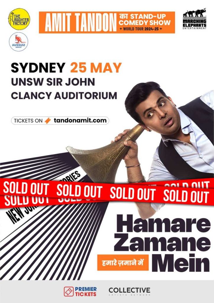 Hamare Zamane Mein – Standup Comedy by Amit Tandon Sydney