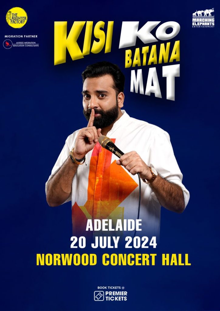 Kisi ko Batana Mat – Anubhav Singh Bassi Live in Adelaide 2024