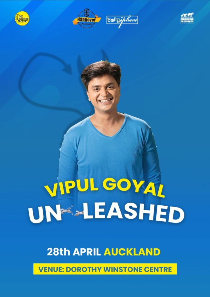 Vipul Goyal Unleashed – Standup Comedy in Auckland