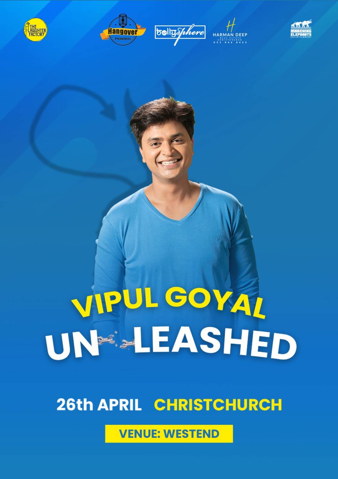 Vipul Goyal Unleashed - Standup Comedy in Christchurch